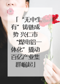 “无中生有”铸链成势 兴仁市“煤电铝一体化”撬动百亿产业集群崛起