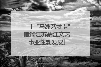 “马洲艺才卡”赋能江苏靖江文艺事业蓬勃发展