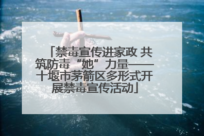 禁毒宣传进家政 共筑防毒“她”力量——十堰市茅箭区多形式开展禁毒宣传活动