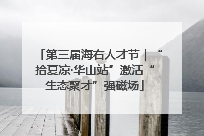 第三届海右人才节｜“拾夏凉·华山站”激活“生态聚才”强磁场