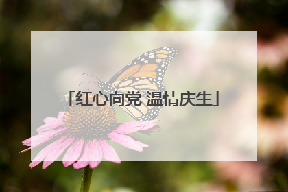 红心向党 温情庆生