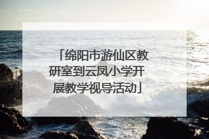 绵阳市游仙区教研室到云凤小学开展教学视导活动