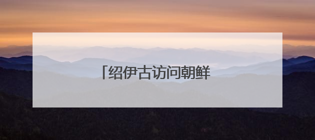 绍伊古访问朝鲜 将与金正恩会面