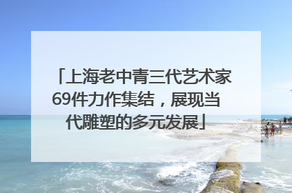 上海老中青三代艺术家69件力作集结，展现当代雕塑的多元发展