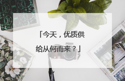 今天，优质供给从何而来？