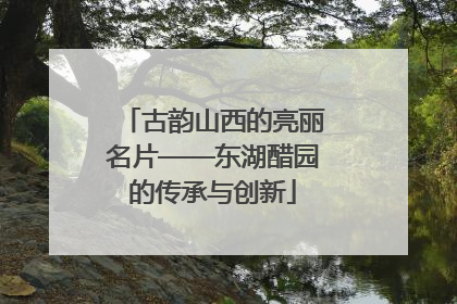 古韵山西的亮丽名片——东湖醋园的传承与创新