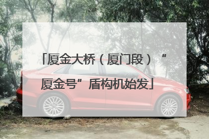 厦金大桥（厦门段）“厦金号”盾构机始发