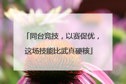 同台竞技，以赛促优，这场技能比武真硬核