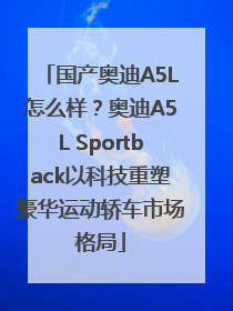 国产奥迪A5L怎么样？奥迪A5L Sportback以科技重塑豪华运动轿车市场格局
