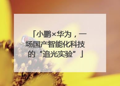 小鹏×华为，一场国产智能化科技的“追光实验”