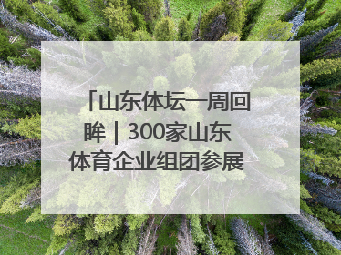 山东体坛一周回眸｜300家山东体育企业组团参展中国体博会