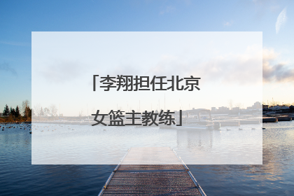 李翔担任北京女篮主教练