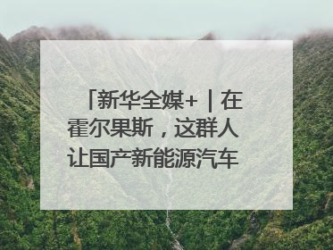 新华全媒+｜在霍尔果斯，这群人让国产新能源汽车“跑”向中亚