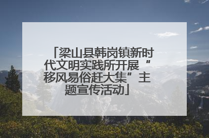 梁山县韩岗镇新时代文明实践所开展“移风易俗赶大集”主题宣传活动