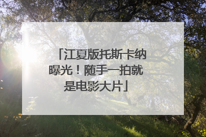 江夏版托斯卡纳曝光！随手一拍就是电影大片