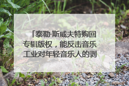 泰勒·斯威夫特购回专辑版权，能反击音乐工业对年轻音乐人的剥削吗？｜文化周报