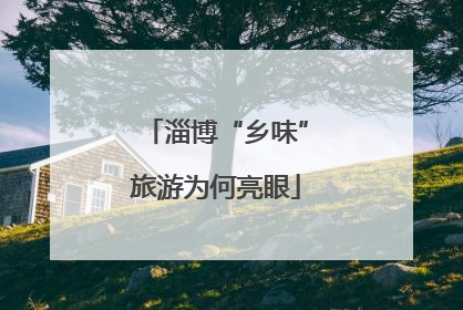 淄博“乡味”旅游为何亮眼