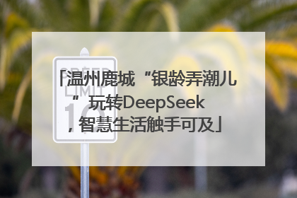 温州鹿城“银龄弄潮儿”玩转DeepSeek，智慧生活触手可及
