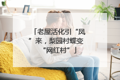 老屋活化引“凤”来，梨园村蝶变“网红村”