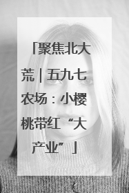 聚焦北大荒｜五九七农场：小樱桃带红“大产业”