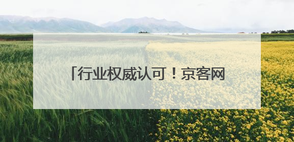 行业权威认可！京客网荣获中文域名“中文网址”黄金注册服务商