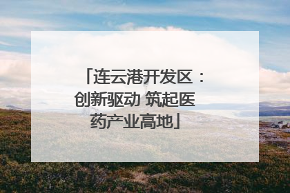 连云港开发区：创新驱动 筑起医药产业高地