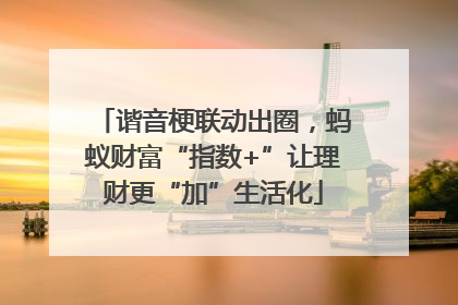谐音梗联动出圈，蚂蚁财富“指数+”让理财更“加”生活化