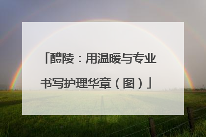 醴陵：用温暖与专业 书写护理华章（图）