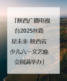 陕西广播电视台2025丝路星未来-陕西省少儿六一文艺晚会圆满举办