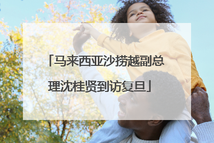 马来西亚沙捞越副总理沈桂贤到访复旦