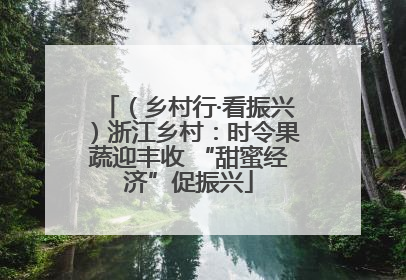（乡村行·看振兴）浙江乡村：时令果蔬迎丰收 “甜蜜经济”促振兴