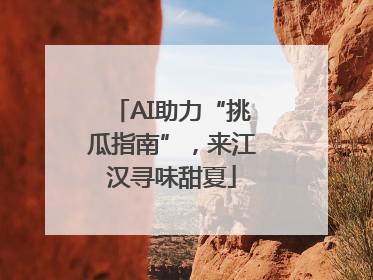 AI助力“挑瓜指南”，来江汉寻味甜夏