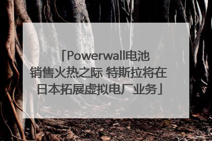 Powerwall电池销售火热之际 特斯拉将在日本拓展虚拟电厂业务